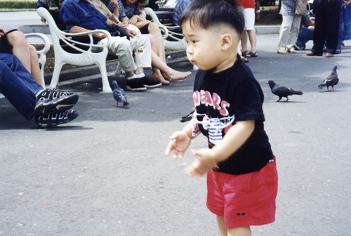 [2001 yokohama]크게 웃는 석현 in Yokohama