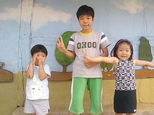 안성 이모댁에서